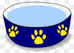 How To Set Use Dog Water Bowl Svg Vector - Dog Water Clipart