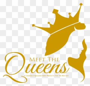 Dust Queen Maid Service Logo Graphic Design - Gold Miss Universe Logo