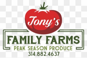 Tony's Family Farms - 18" X 18" Vintage Farm Fresh