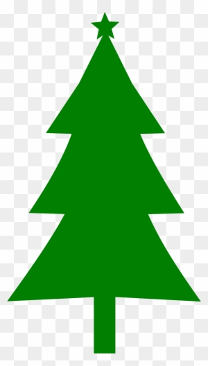 Christmas Tree Silhouette - Christmas Tree Silhouette Clip Art