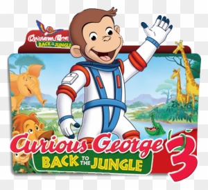 Curious George 3 Back To The Jungle Folder Icon By - Curious George 3: Back To The Jungle (dvd)