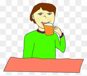 Cup Clipart Child - Drink Juice Clipart Png