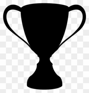Trophy Silhouette Award Cup Clip Art - Trophy Cup Silhouette