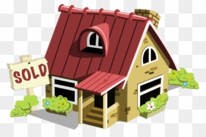 Sold House Clip Art Free - House Sold Clip Art