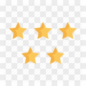 Five Stars Icons - 5 Star Icon Png