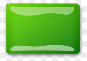 Green Glossy Button Png
