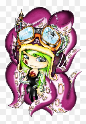 Ghost Town Paintings - Creepy Girls Ghost Town