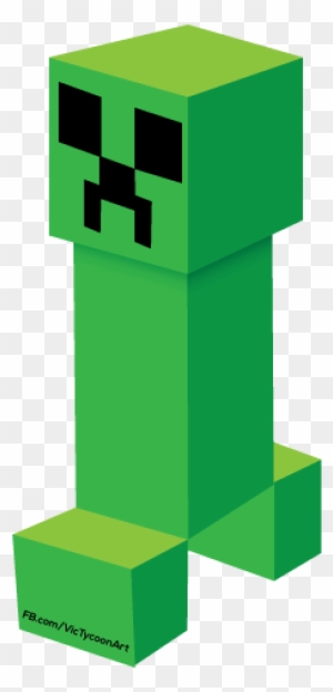 Minecraft Creeper Vector, Sticker Clipart Minecraft Creature Illustration  For The Fans, Dribbble Com Cartoon, Sticker PNG and Vector with Transparent  Background for Free Download