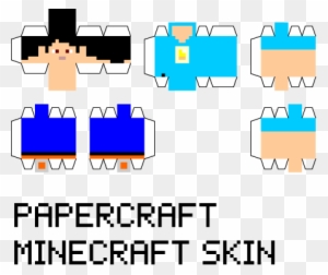 Character Background Generator - Minecraft Papercraft Bendable Skins - Free  Transparent PNG Clipart Images Download