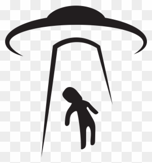an alien piloting a flying saucer ufo clipart free transparent