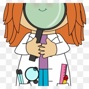 Science Clip Art Science Clip Art Science Images Free - Scientist With Magnifying Glass Clipart