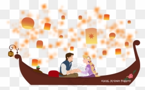 Tangled Lanterns Drawing Download - Tangled Lanterns Transparent