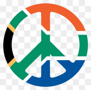 Peace Sign Clipart Cnd - Flag Of South Africa
