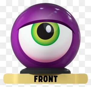 Monster Eye Ball Bowling Ball- Purple
