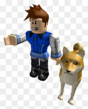 Attack Doge Roblox Character With Dog Free Transparent Png