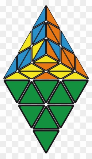 Pretty Patterns Pyraminx - Triangle Rubik's Cube Pattern