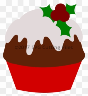 Christmas Figgy Pudding Cupcake - Figgy Pudding