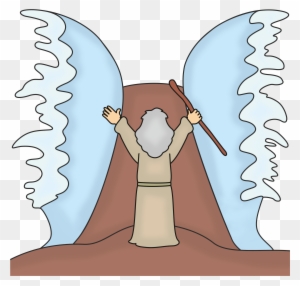 Junio 2015 Elegante Dibujos Para Colorear De Niños - Moises Abrio El Mar  Dibujo - Free Transparent PNG Clipart Images Download