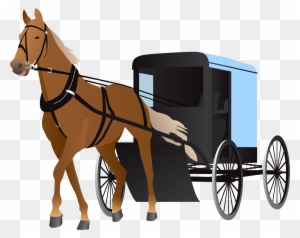 Download Image As A Png - Horse And Carriage Clipart