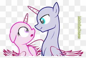 How To Draw A Unicorn With Wings Download - My Little Pony Couple Bases