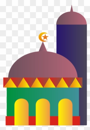 Mosque Islam Clip Art - Masjid Clipart