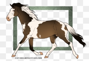 Stallion Art Mustang Foal Mare - Horse