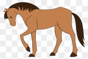 How To Draw Simple Horse - Cartoon Horse Easy To Draw - Free Transparent PNG Clipart Images Download How To Draw Simple Horse - Cartoon Horse Easy To Draw - Free Transparent PNG Clipart Images Download
