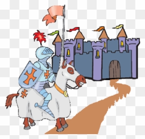 Fairy Tale Clipart Knight Castle - Knights In Fairy Tales