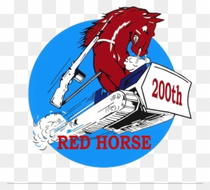 200th Red Horse Squadron Logo - 307th Red Horse Squadron Barksdale Afb La