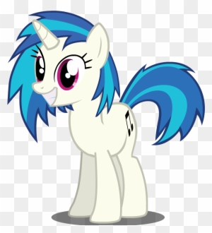 Vinyl Scratch/dj Pon-3 Super Cute Smile Puppet Rig - My Little Pony Dj Pon 3