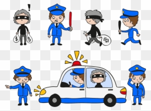 preschool police officer clip art