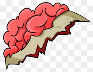 Zombie Brain Cartoon Png