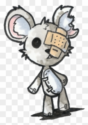 animated scary teddy bear