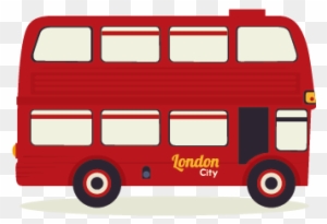 London Double Decker Bus Illustration - Double Decker Bus Png