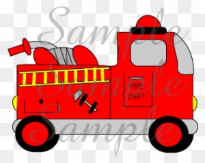 Fire Truck Clip Art Kids Clip - Fire Truck Clipart Gif