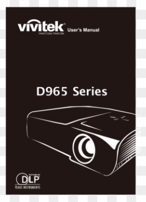 Start Reading Vivitek D965 Projector User Manual - Vivitek Novopro Presentation System - 2.4/5 Ghz - Wi-fi