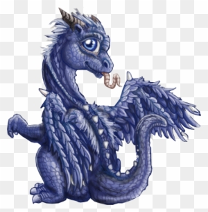 Blue Dragon Clipart Water Dragon - Cute Baby Water Dragon