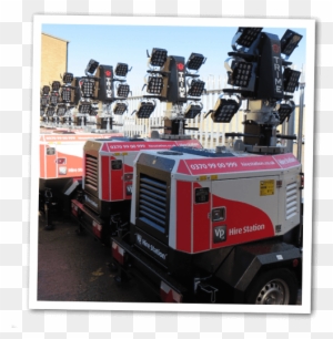 Lighting Hire From Hire Station - Commercial Vehicle