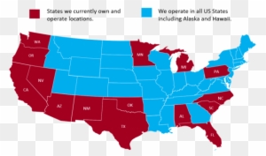 Us Map - Weed Legal In Us 2018