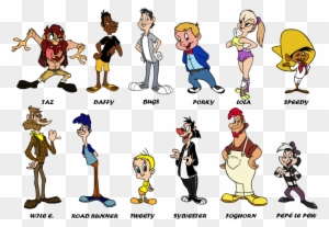 Baby Looney Tunes Characters Names - Cartoon Characters As Humans - Free  Transparent PNG Clipart Images Download