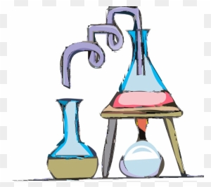 Chemistry Experiment Vector Clipart Image Free Stock - Chemistry Clip Art