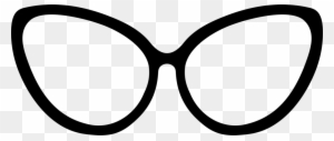 Eyeglasses3 Clip Art Cat Eye Glasses - Eye Glasses Clip Art