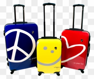 Heys Usa Peace Love World Luggage - Peace Love World Suitcase