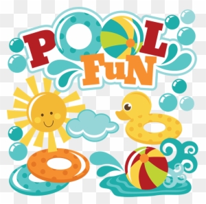 Pool Fun Svg Files For Scrapbooking Pool Svg Files - Swimming Fun Clip Art