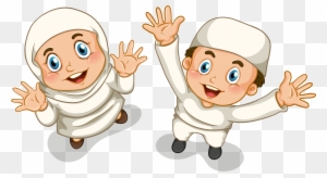 Muslim Islam Clip Art - Muslim Children Png - Free Transparent PNG ...