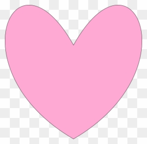 Love Heart Outline Pink