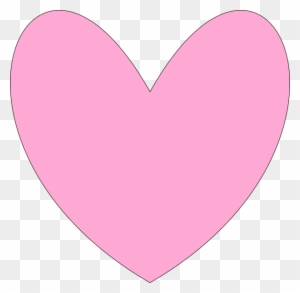 Love Heart Outline Pink