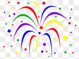 Fireworks Clipart Celebration - New Year Balloons Png