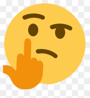 14 Really Cool Emoticons Images - Thinking Emoji - Free Transparent PNG Clipart Images Download