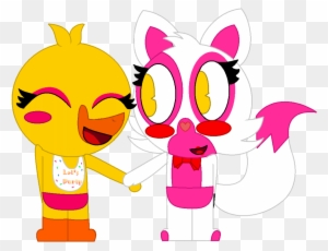 Toy Chica X Funtime Foxy By Child Of Sun - Toy Chica X Toy Foxy